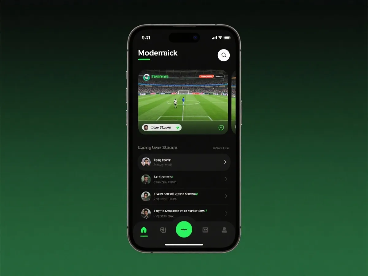 意甲APP界面示意