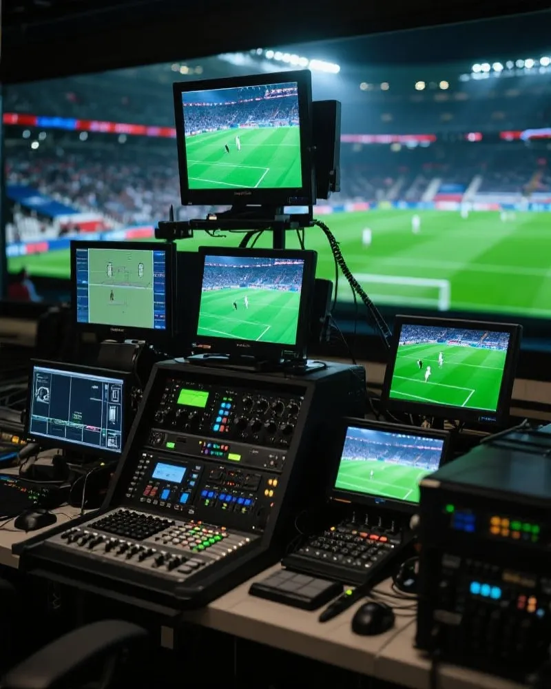 现代化的体育转播与数据中心